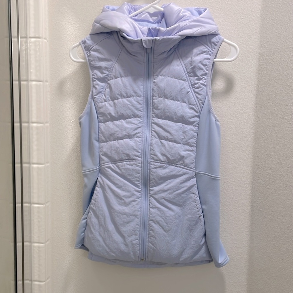 Lululemon Another Mile Vest pastel blue Size 4